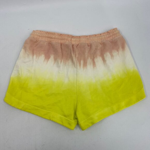ATM Pink Yellow Tie Dye High Waist Drawstring Shorts | NWT - Picture 6 of 8